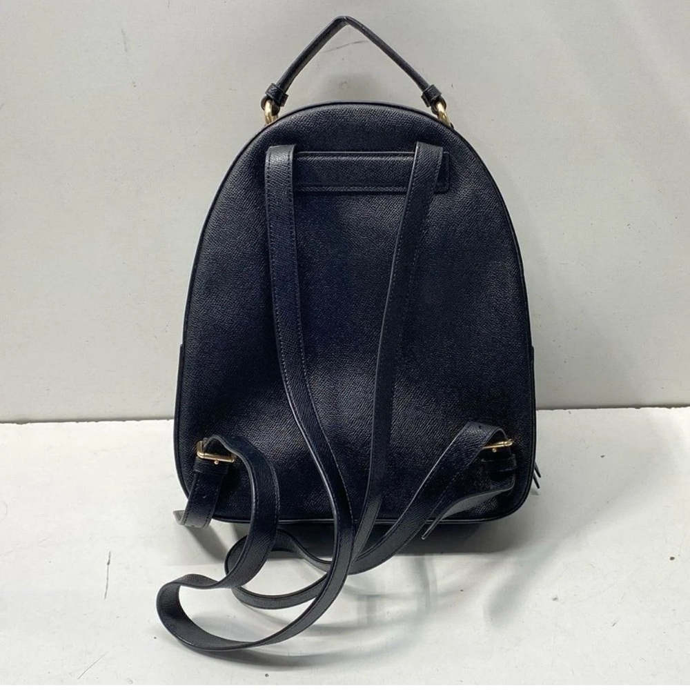 COACH Jordyn Backpack in Black with Signature C on the side EUC - Picture 4 of 9